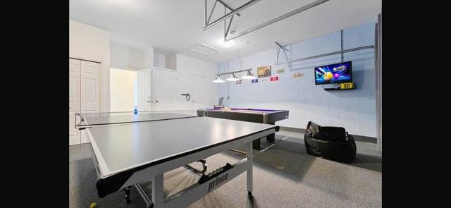 Games room at Disney Villa Dreams