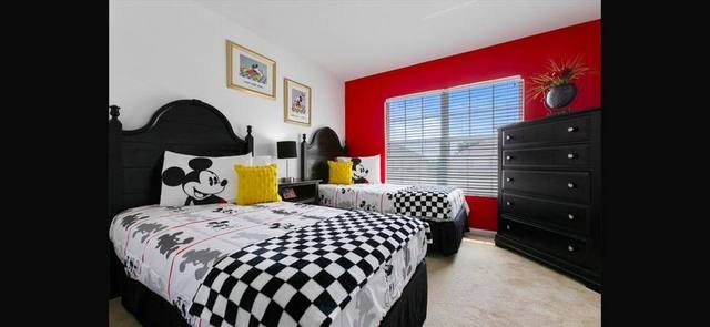 Mickey themed bedroom at Disney Villa Dreams